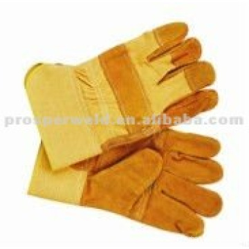 10.5" cow split leather palm Welding gloves